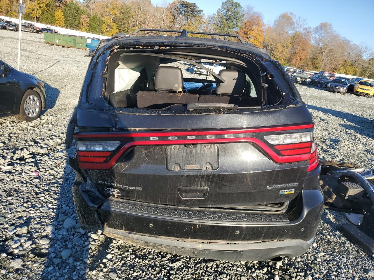 2015 Dodge Durango Limited VIN: 1C4RDHDG8FC244245 Lot: 90941325