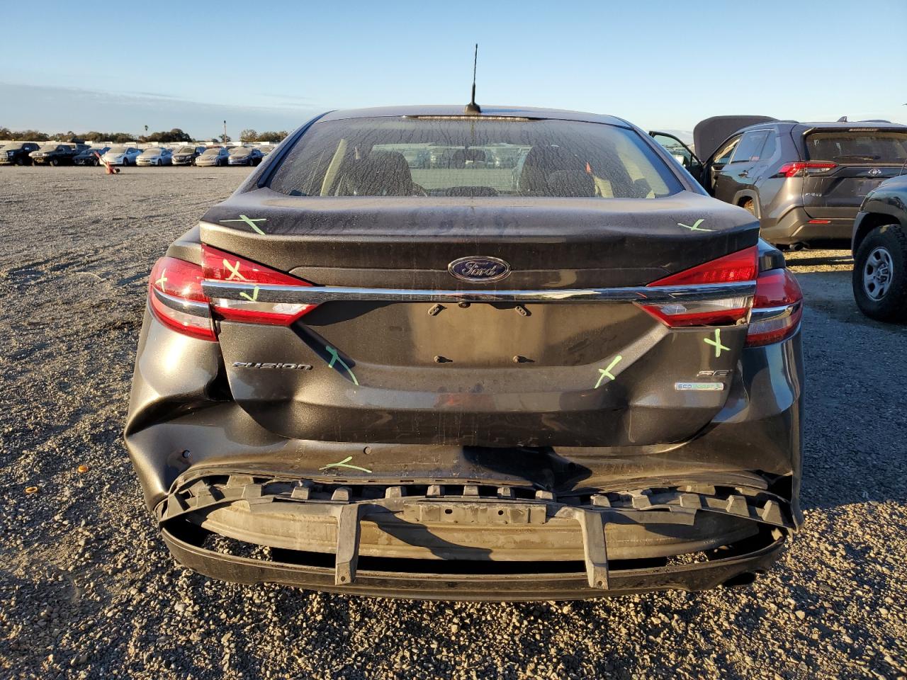 2017 Ford Fusion Se VIN: 3FA6P0HD4HR294615 Lot: 91109145