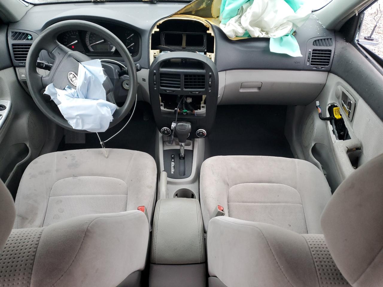 2007 Kia Spectra Ex VIN: KNAFE121375436892 Lot: 91565205