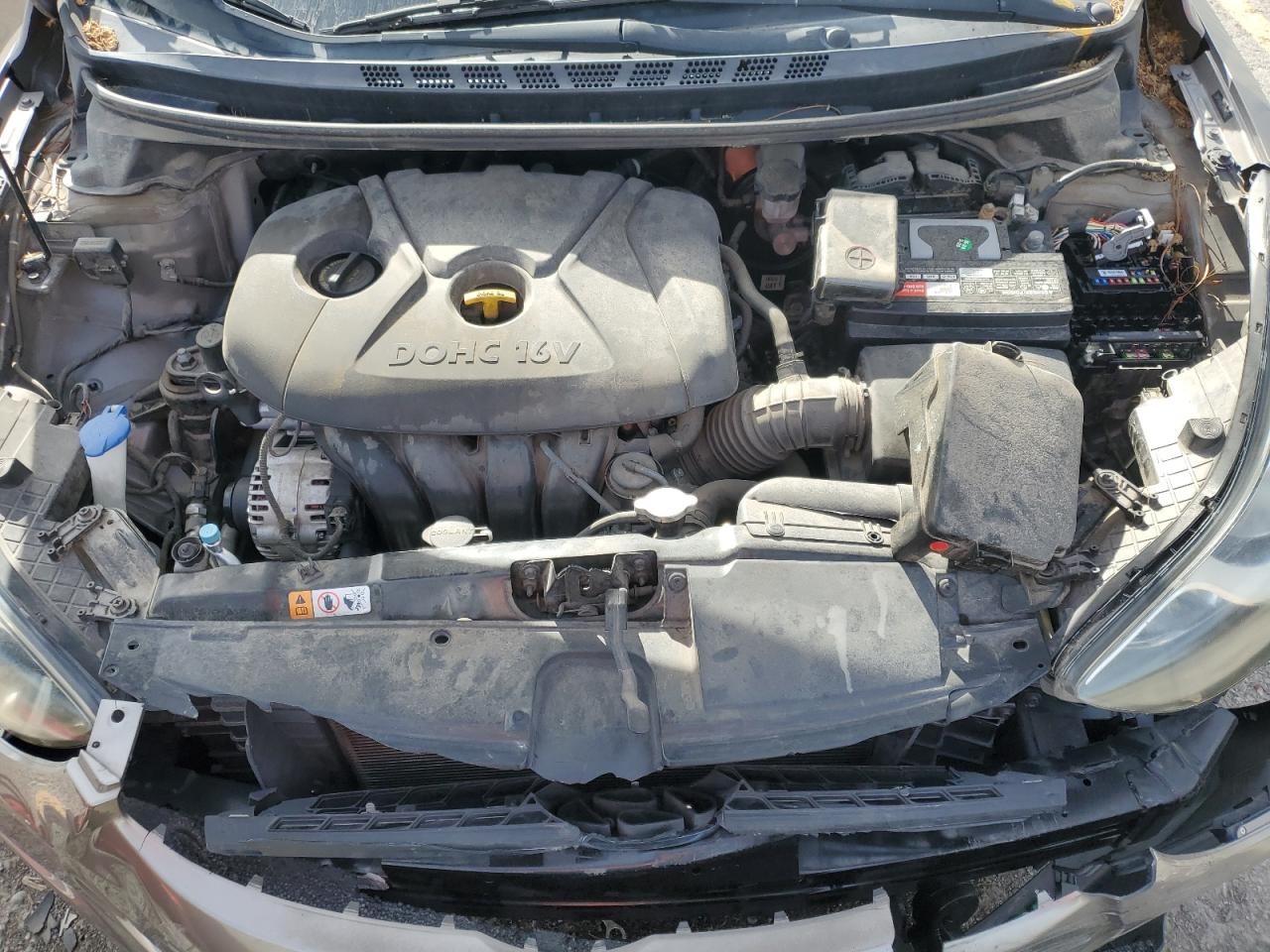 2013 Hyundai Elantra Gls VIN: 5NPDH4AE0DH454852 Lot: 93553455