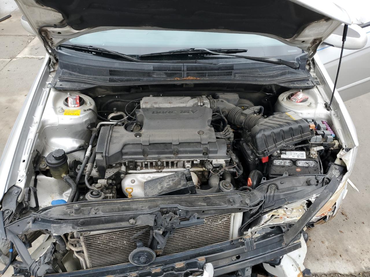 2008 Kia Spectra Ex VIN: KNAFE122X85499286 Lot: 93281425