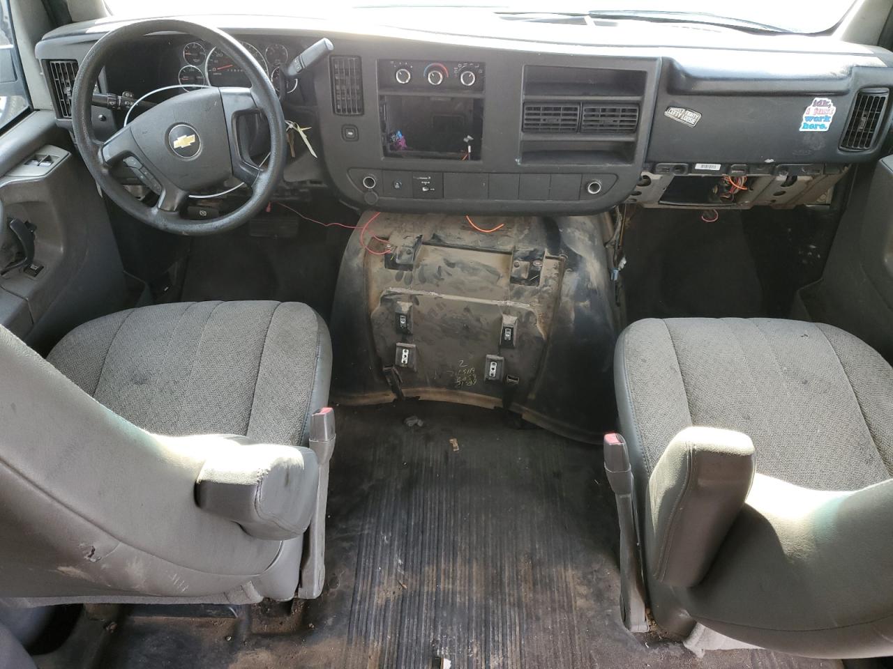 2012 Chevrolet Express Delivery Van VIN: 1GCWGGCAXC1193761 Lot: 93132555