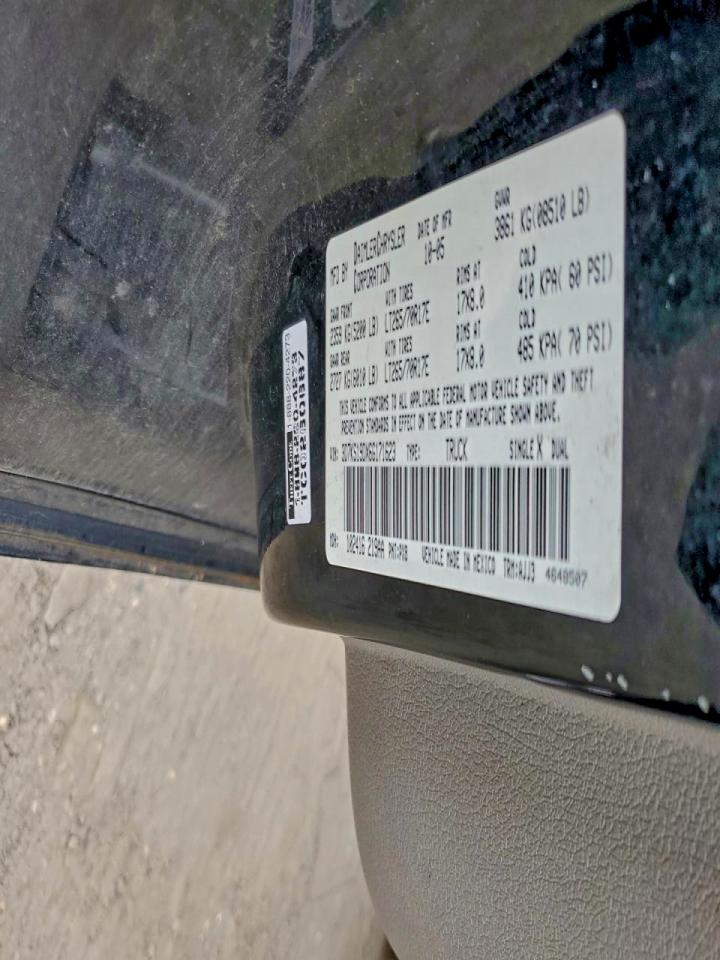 2006 Dodge Ram 1500 VIN: 3D7KS19DX6G171623 Lot: 94159425