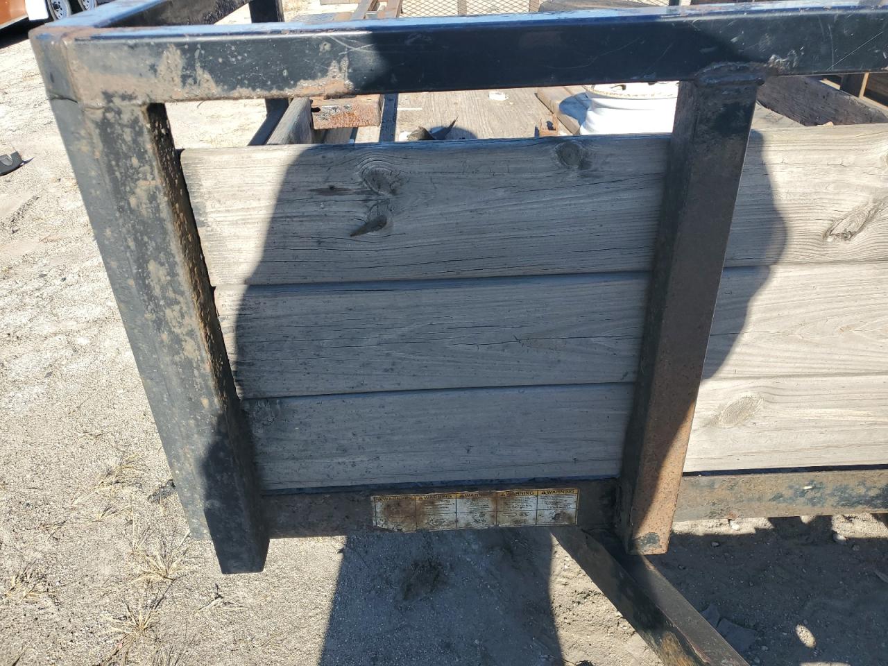 2016 Sure Trac St7212Hst-B-030 Utility Trailer VIN: 5JW1U121XG1118336 Lot: 91616615