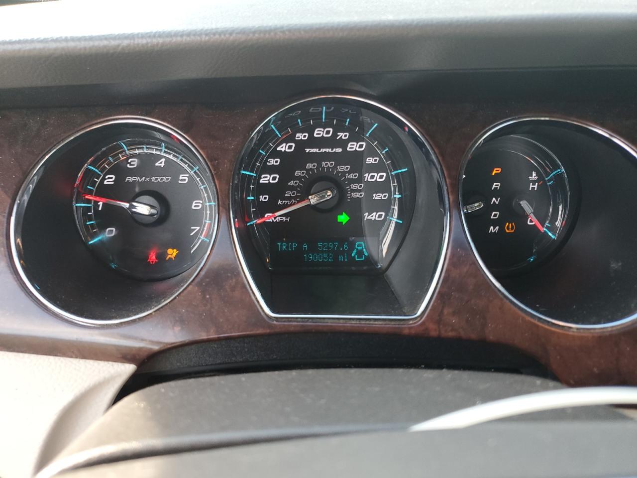 2012 Ford Taurus Sel VIN: 1FAHP2HW0CG117999 Lot: 92282215