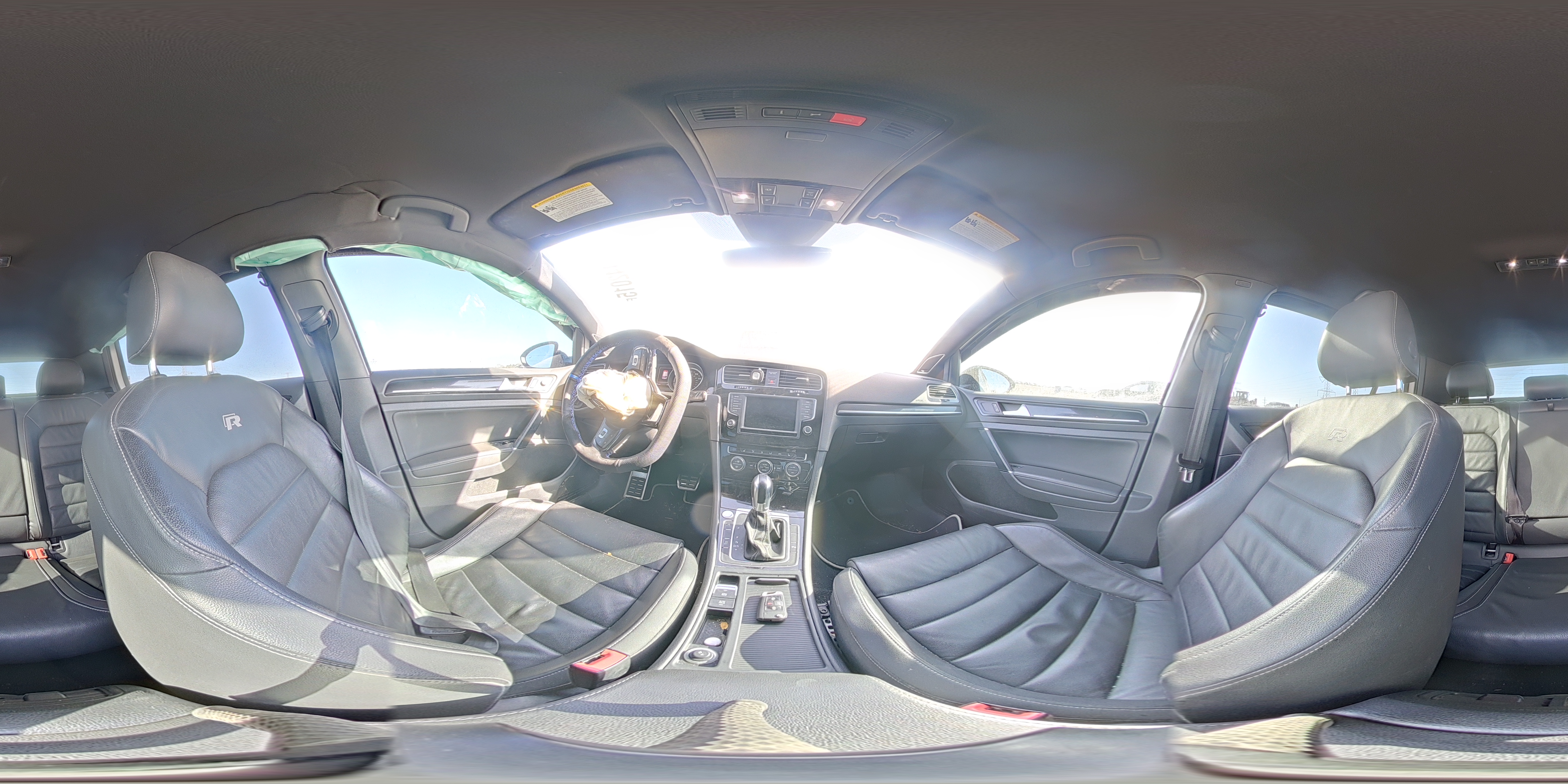 2017 Volkswagen Golf R VIN: WVWVF7AU6HW189566 Lot: 92442015