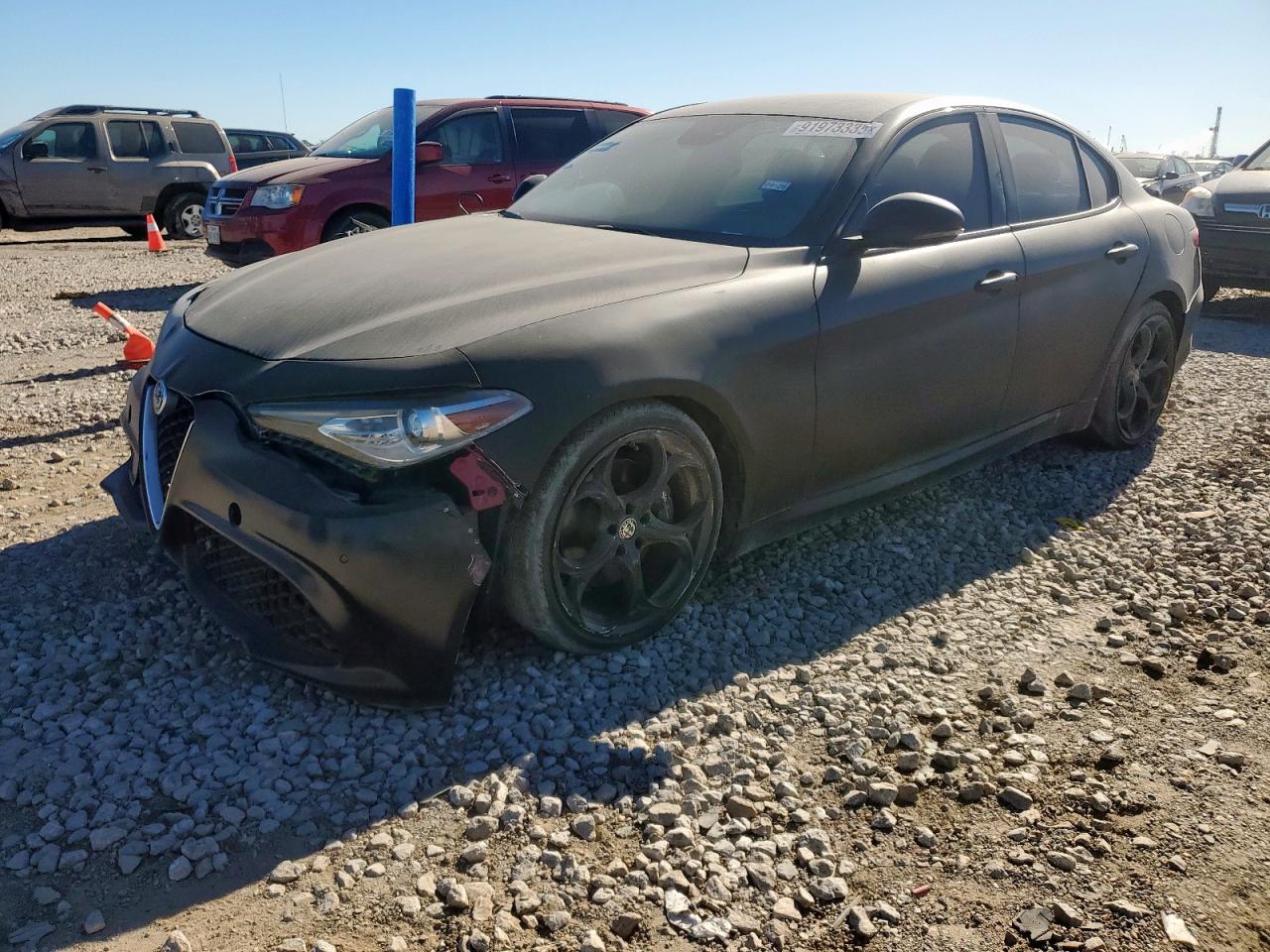 2019 Alfa Romeo Giulia Ti black null gas ZARFAMBN2K7601269 photo #1