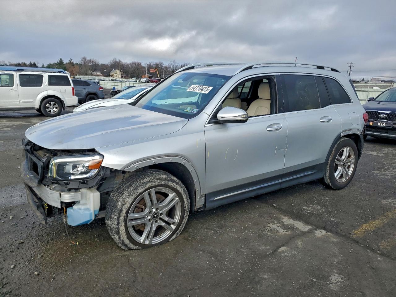 2021 Mercedes-Benz Glb 250 4Matic VIN: W1N4M4HB0MW114983 Lot: 94758435