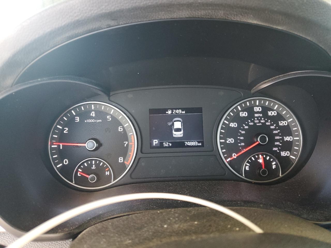 2019 Kia Optima Lx VIN: 5XXGT4L31KG370054 Lot: 92326615