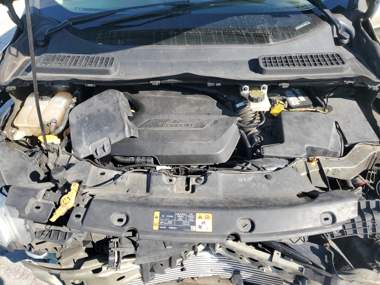 2014 Ford Escape Se VIN: 1FMCU9GX3EUA55661 Lot: 91598525