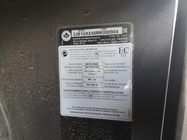 2021 CAN AM COMMANDER1000 - UTILITY VEHICLE