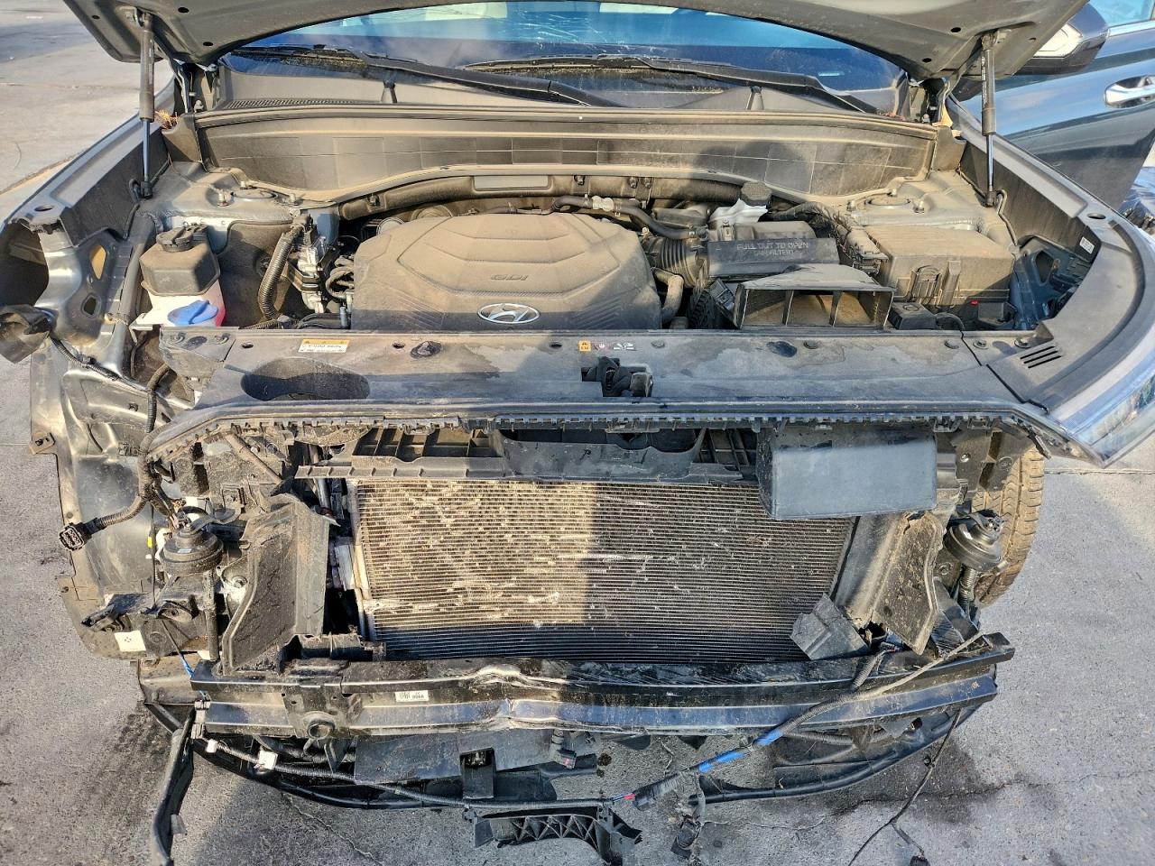 2022 Hyundai Palisade Sel VIN: KM8R44HEXNU483446 Lot: 93688895