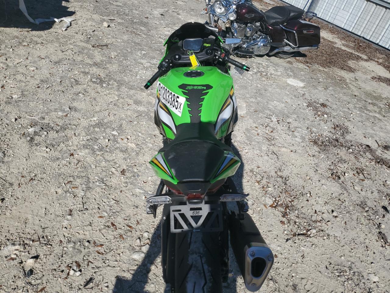 2025 Kawasaki Zx636 K VIN: JKBZXJJ11SA019403 Lot: 91203385