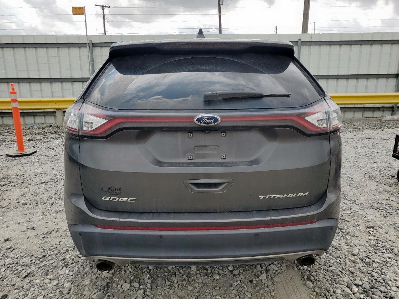 2017 Ford Edge Titanium VIN: 2FMPK3K89HBC21602 Lot: 93442345