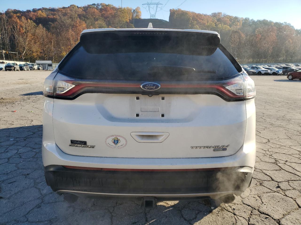 2015 Ford Edge Titanium VIN: 2FMTK4K90FBC31381 Lot: 91085625