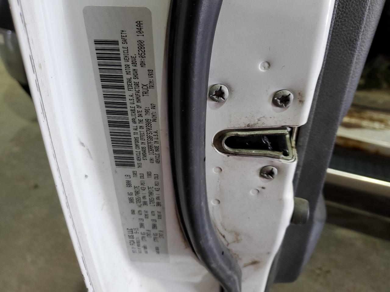 2015 Ram 1500 St VIN: 1C6RR7FG8FS703909 Lot: 91648365