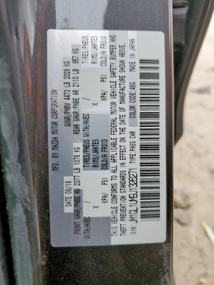 2018 Mazda 6 Sport VIN: JM1GL1UM9J1326271 Lot: 93322805