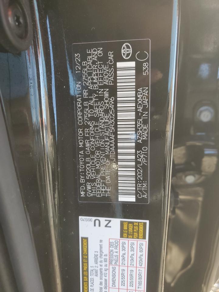 2024 Toyota Crown Xle VIN: JTDAAAAF5R3025496 Lot: 90638845