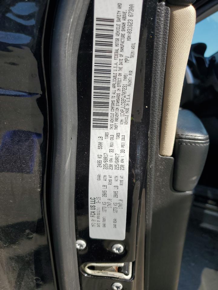 2015 Jeep Cherokee Latitude VIN: 1C4PJLCS2FW707231 Lot: 93433015