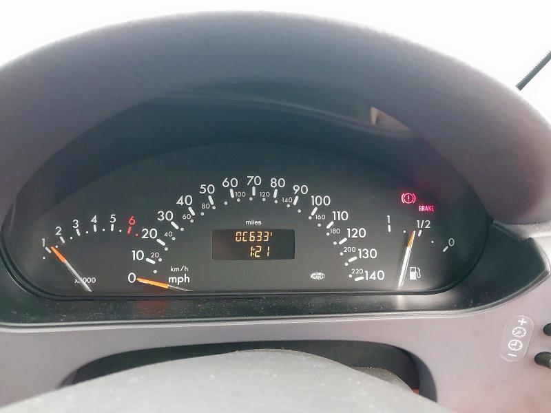 2001 MERCEDES-BENZ A CLASS A140 CLASSIC 5DR