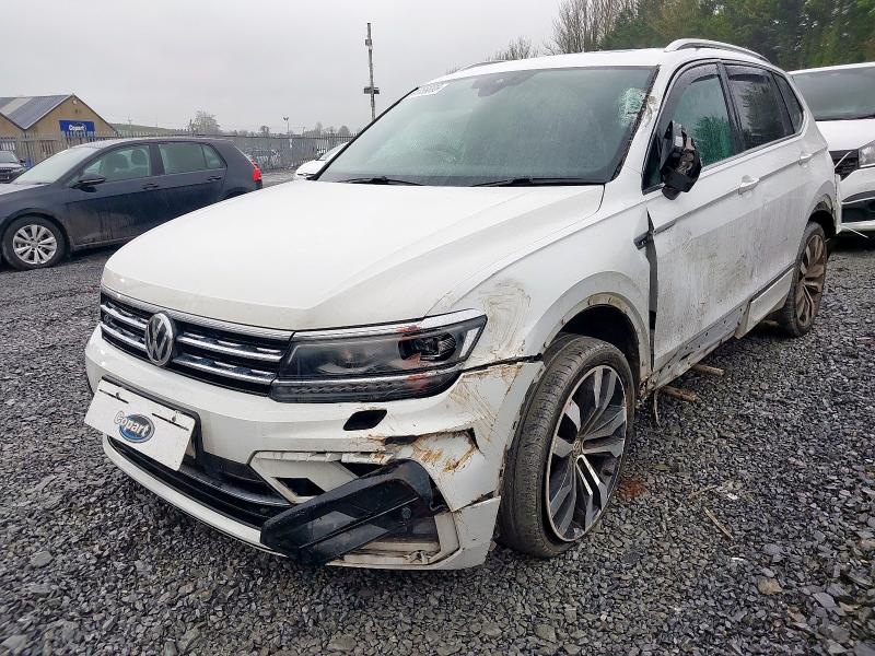 2019 VOLKSWAGEN TIGUAN ALLSPACE 2.0 TDI 190 4MOTION R-LINE 5DR DSG for sale at Copart BELFAST