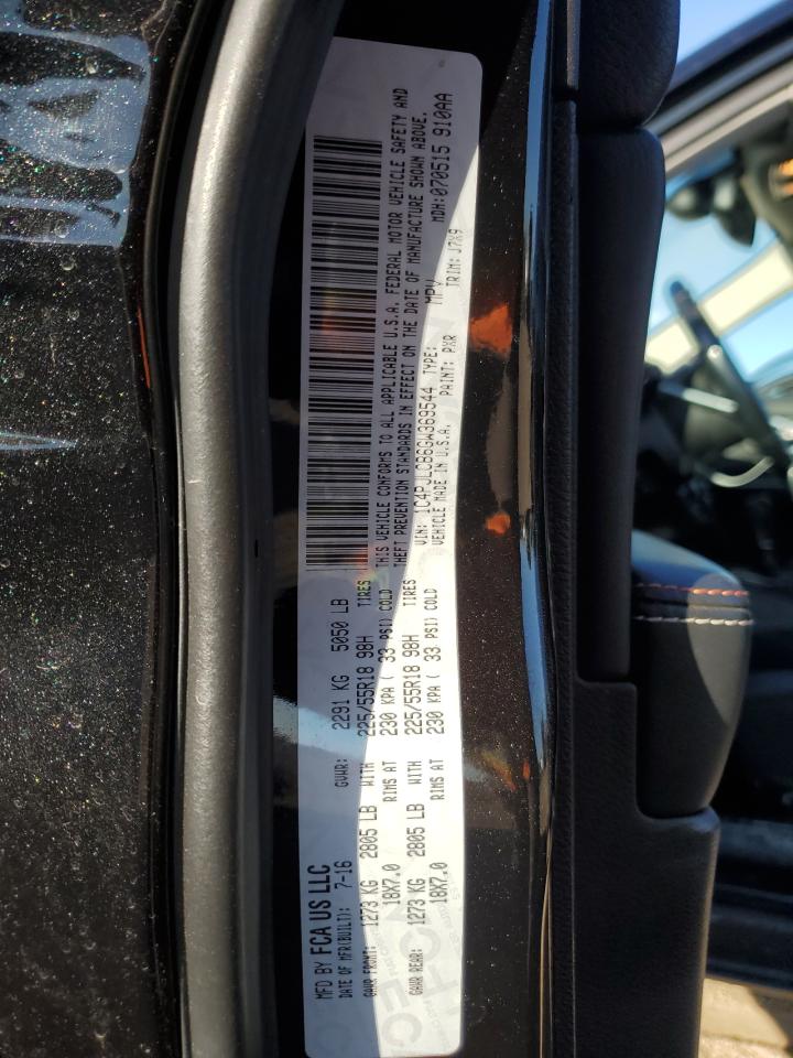 2016 Jeep Cherokee Latitude VIN: 1C4PJLCB6GW369544 Lot: 91619095