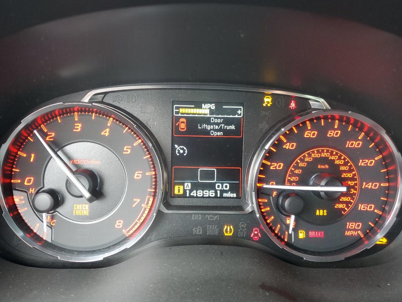 2015 Subaru Wrx VIN: JF1VA1A61F9824353 Lot: 90856675