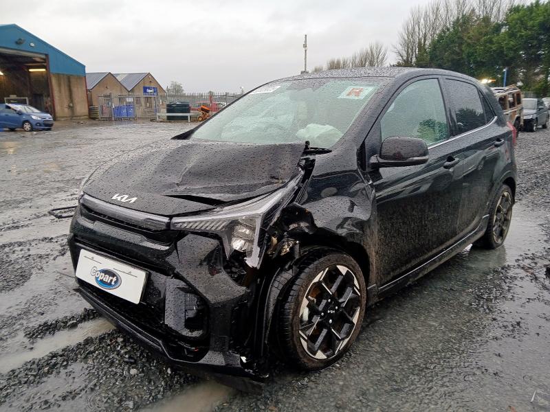 2025 KIA PICANTO 1.0 GT-LINE 5DR AUTO for sale at Copart BELFAST