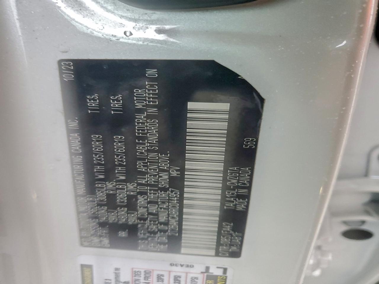 2024 Lexus Rx 350 Base VIN: 2T2BAMCA8RC044957 Lot: 94354995