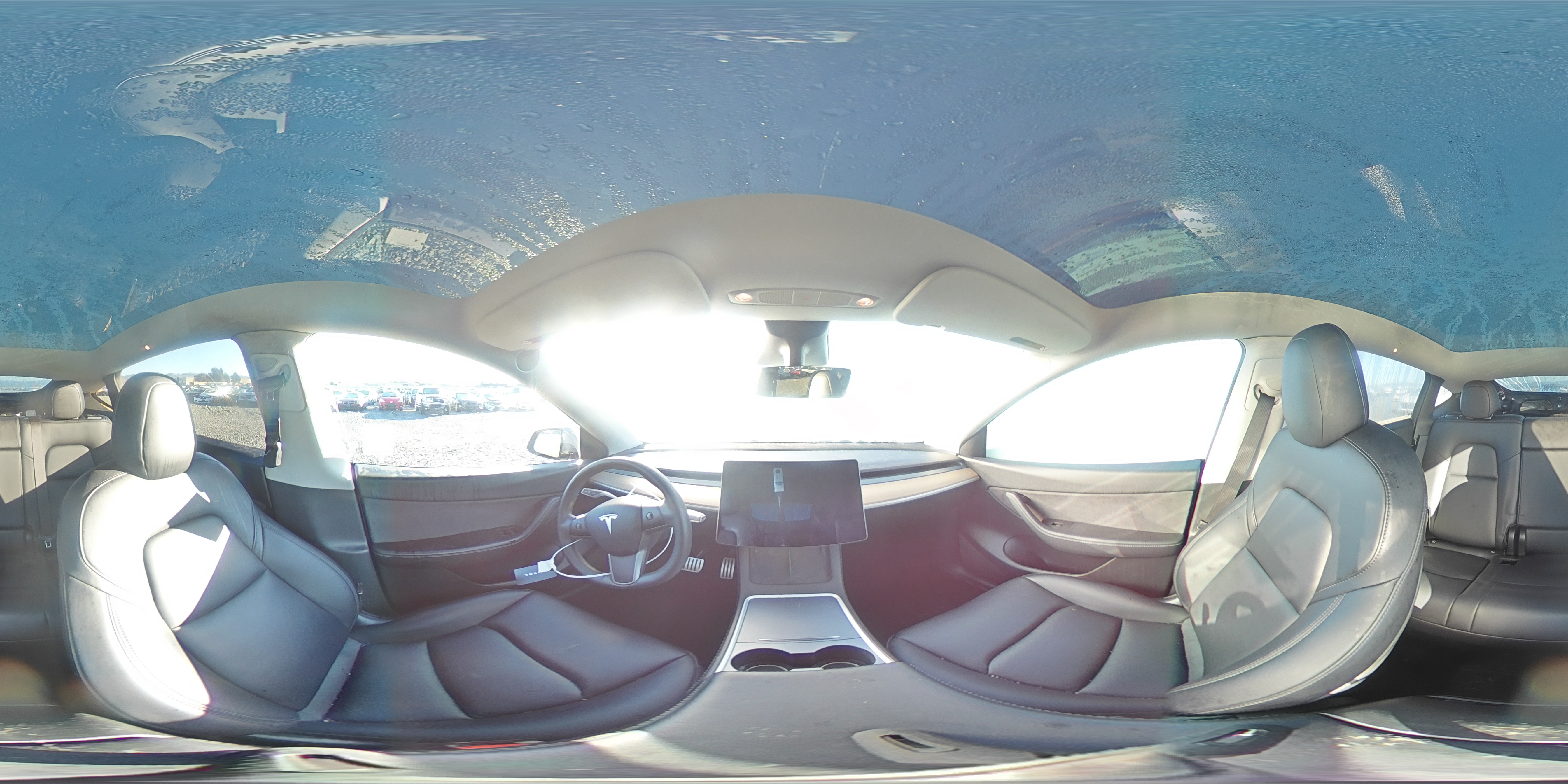 2021 Tesla Model Y VIN: 5YJYGDEF7MF245145 Lot: 93964745