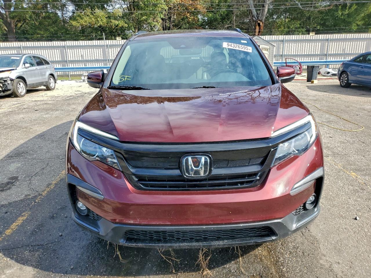 2022 Honda Pilot Se VIN: 5FNYF5H26NB030990 Lot: 94326595