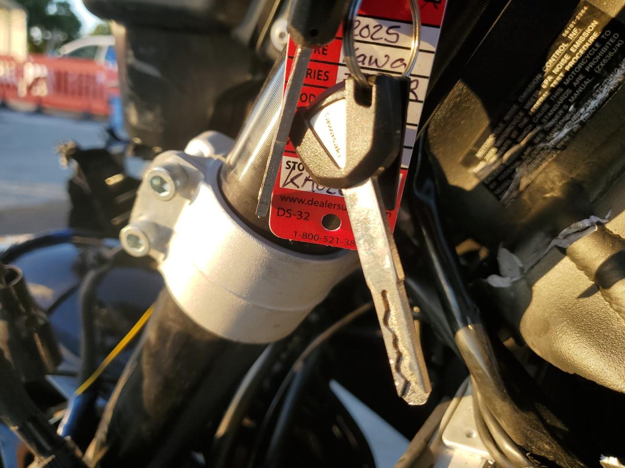 2025 Kawasaki Zx636 K VIN: JKBZXJJ18SA026672 Lot: 91442215