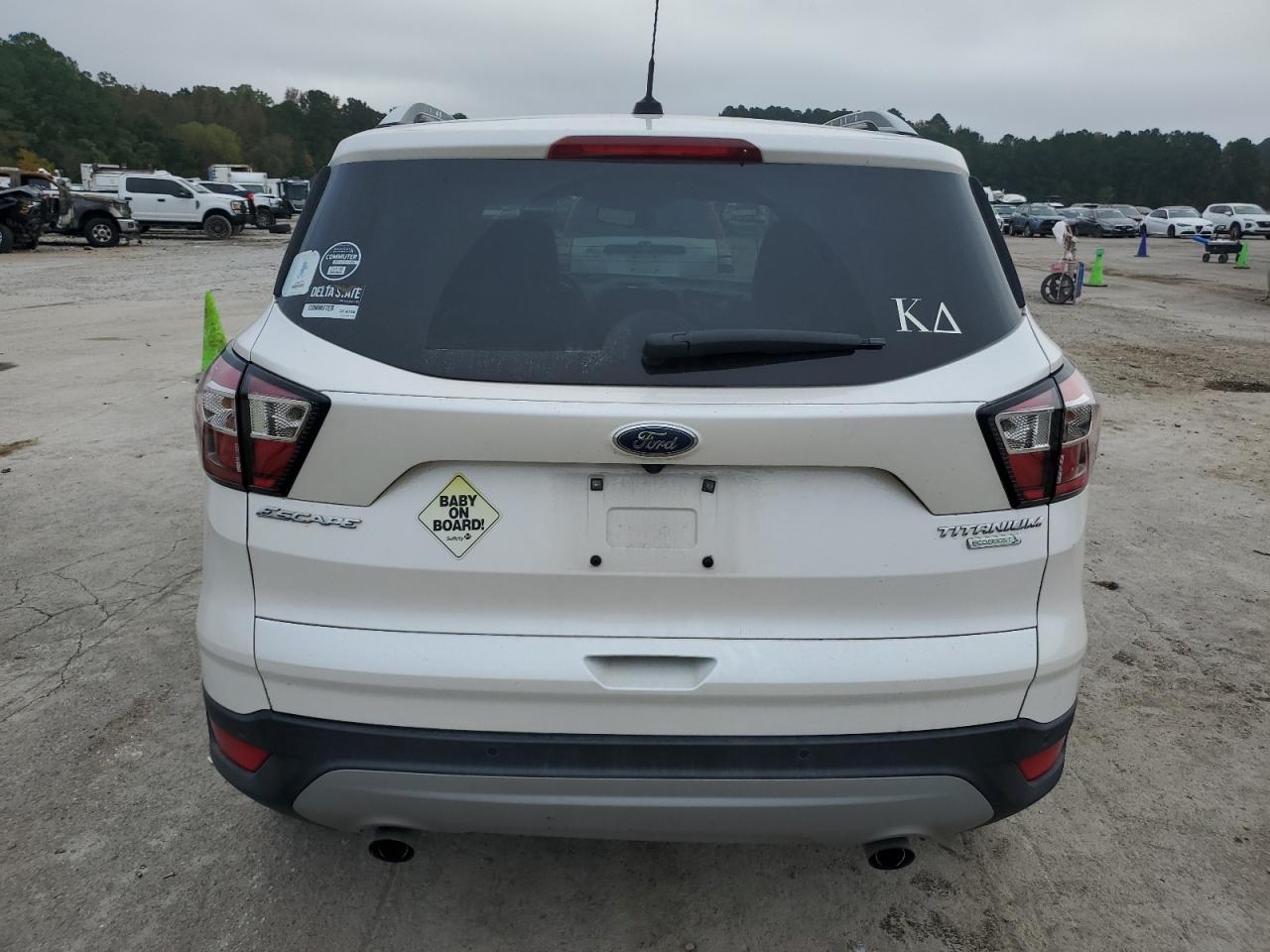 2017 Ford Escape Titanium VIN: 1FMCU0JD2HUC90101 Lot: 91919835