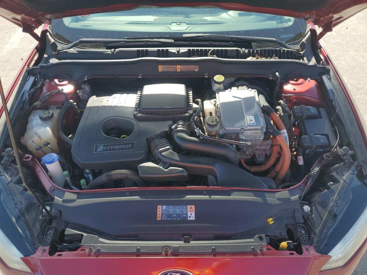 2017 Ford Fusion Se Hybrid VIN: 3FA6P0LU3HR137357 Lot: 91810525