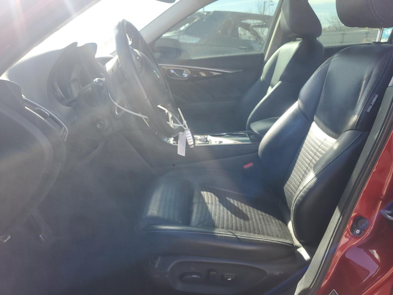 2016 Infiniti Q50 Red Sport 400 VIN: JN1FV7AR2GM451132 Lot: 92791505