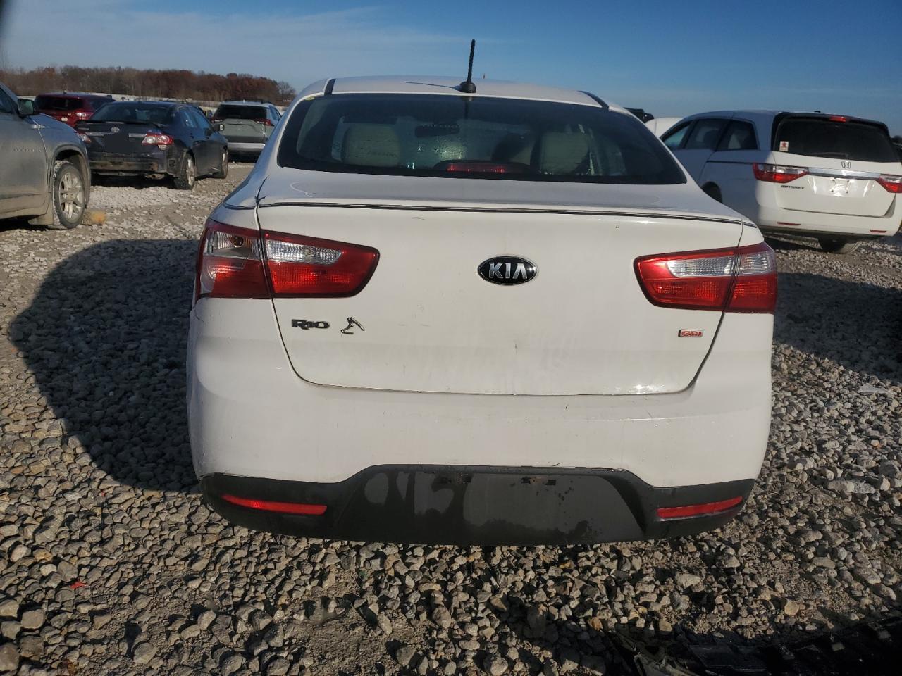 2014 Kia Rio Lx VIN: KNADM4A34E6325600 Lot: 93190795