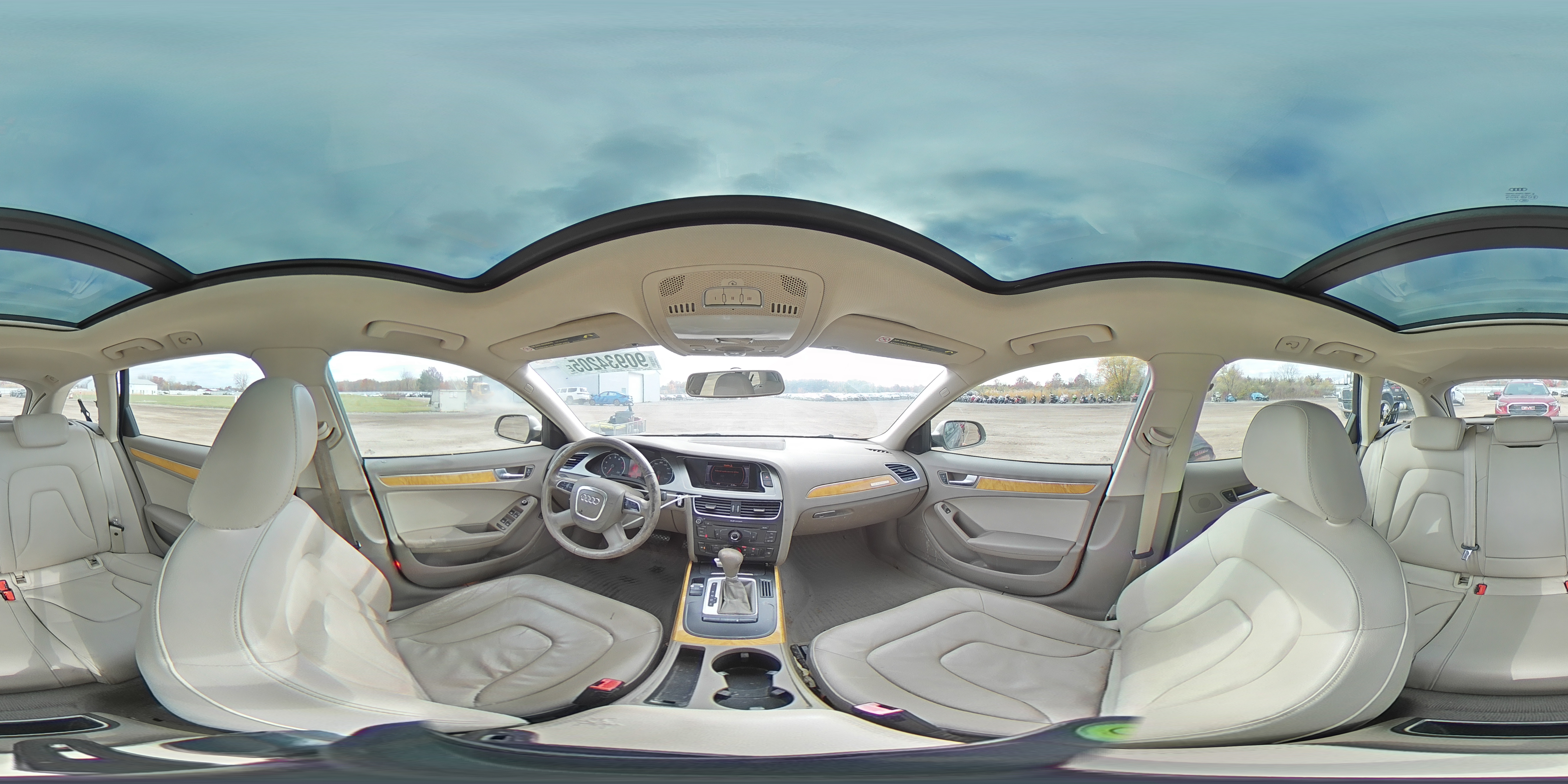 2010 Audi A4 Premium VIN: WAUSFAFL3AA134296 Lot: 90934205