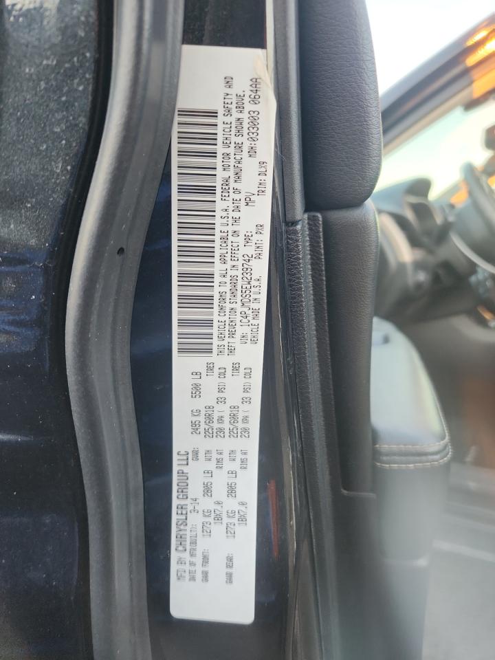 2014 Jeep Cherokee Limited VIN: 1C4PJMDS5EW239742 Lot: 92443615