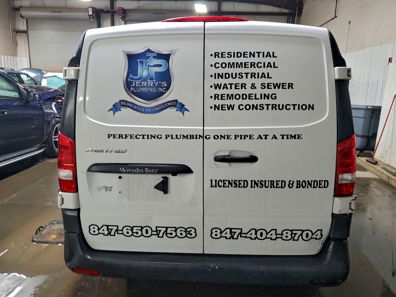 2017 Mercedes-Benz Metris VIN: WD3PG2EA5H3283104 Lot: 94257225