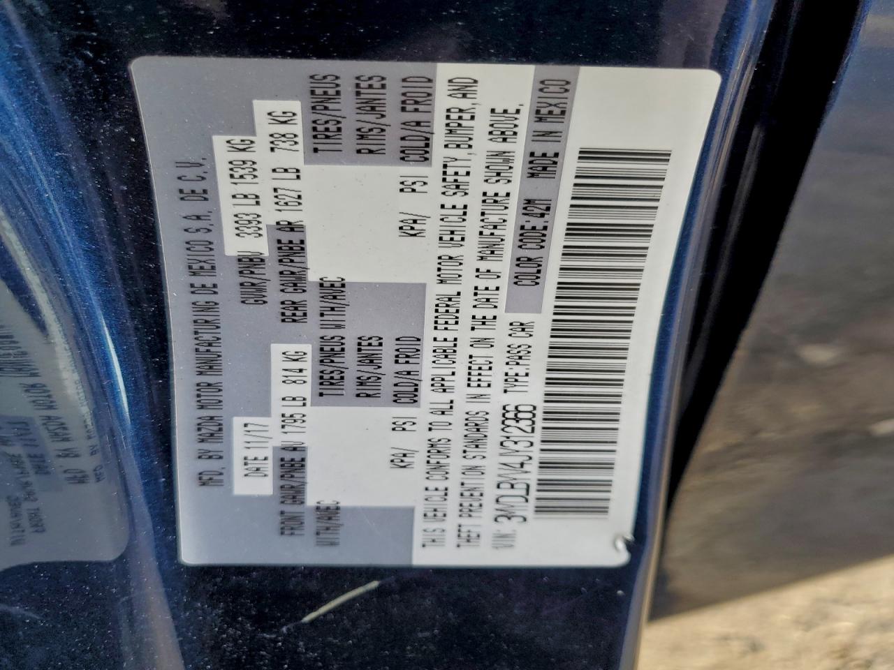 2018 Toyota Yaris Ia VIN: 3MYDLBYV4JY312366 Lot: 94277925