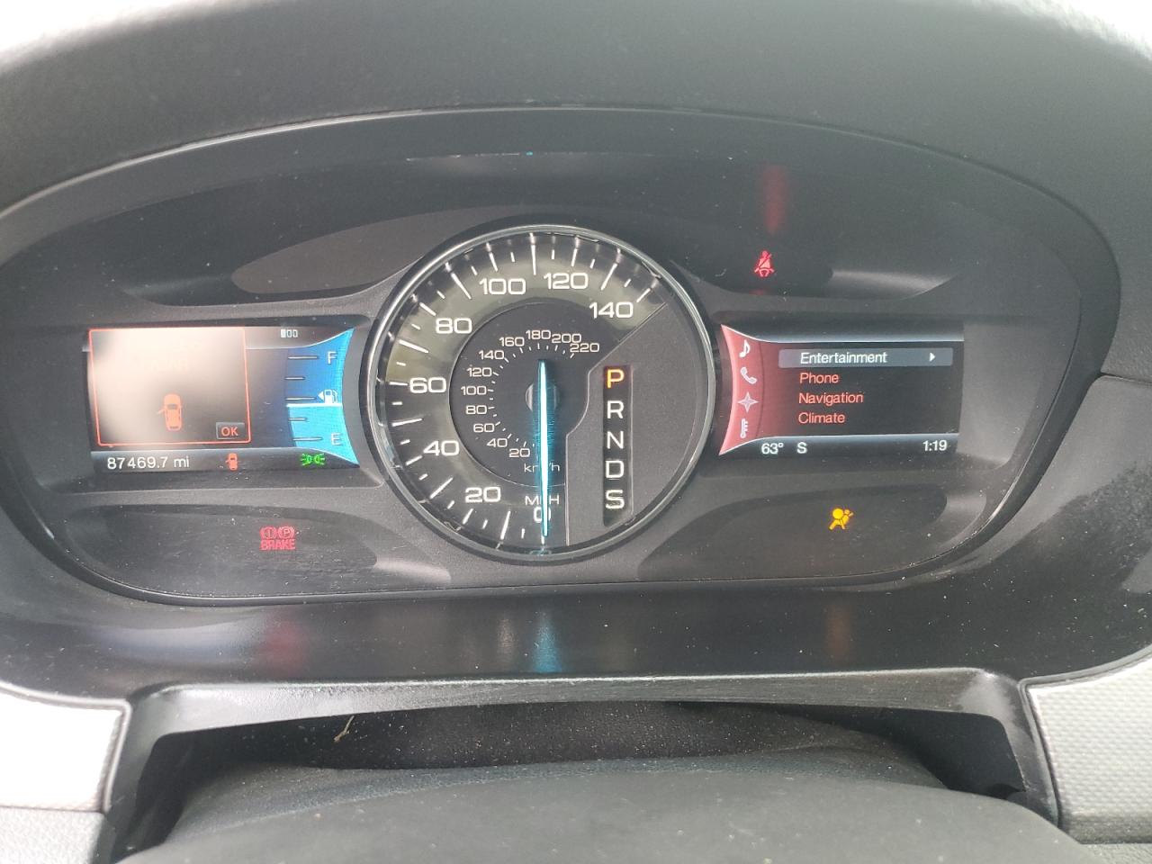 2013 Ford Edge Sel VIN: 2FMDK3JC8DBE07716 Lot: 93525185