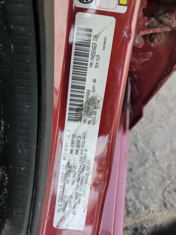 2013 Chrysler 200 Limited VIN: 1C3CCBCG2DN505060 Lot: 92889885