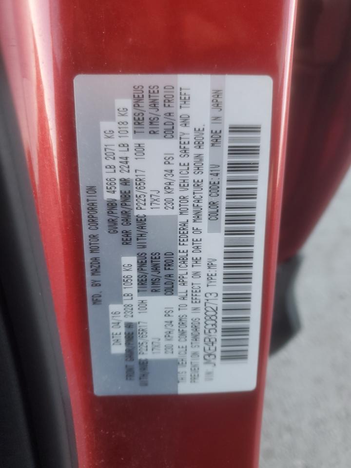 2016 Mazda Cx-5 Sport VIN: JM3KE4BY5G0802713 Lot: 91803675