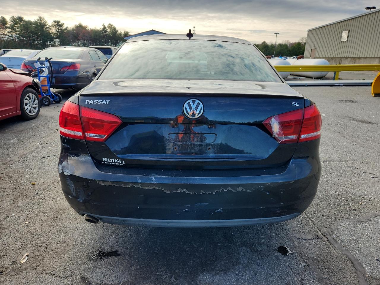 2013 Volkswagen Passat Se VIN: 1VWBP7A34DC072441 Lot: 92786315