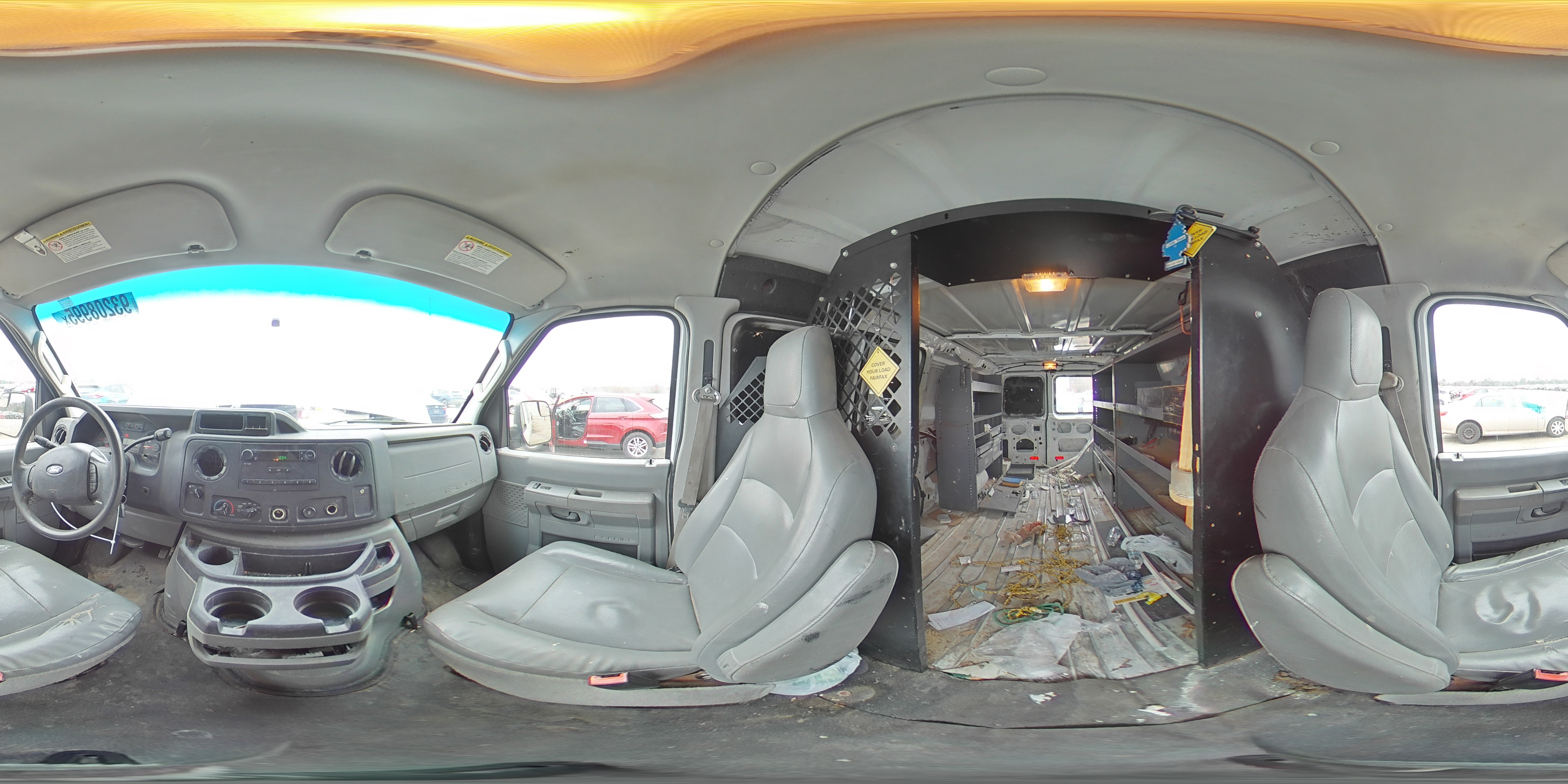 2012 Ford E350 Delivery Van VIN: 1FTSE3EL2CDA94815 Lot: 93208995