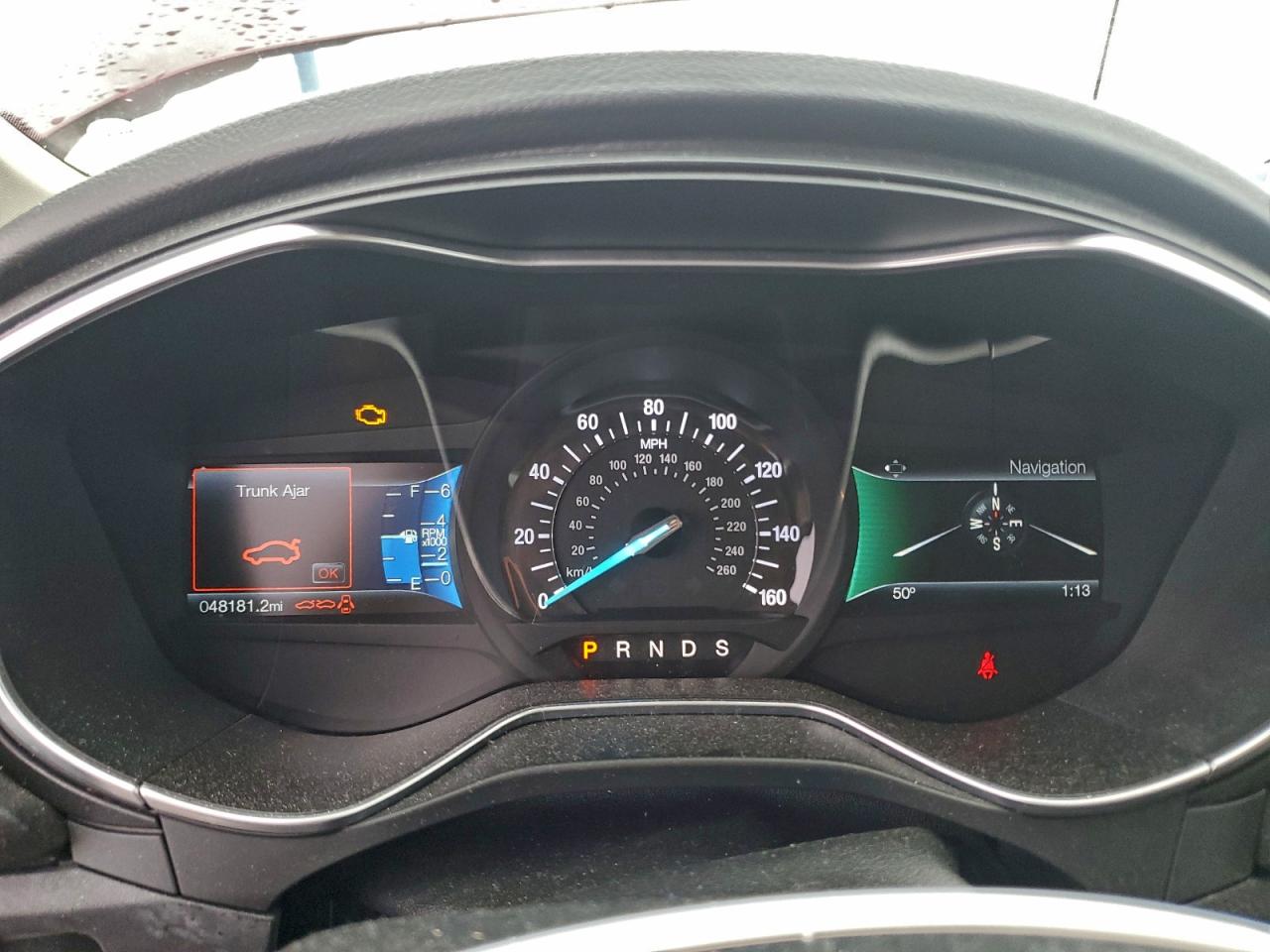 2017 Ford Fusion Titanium VIN: 3FA6P0K99HR207487 Lot: 93848875