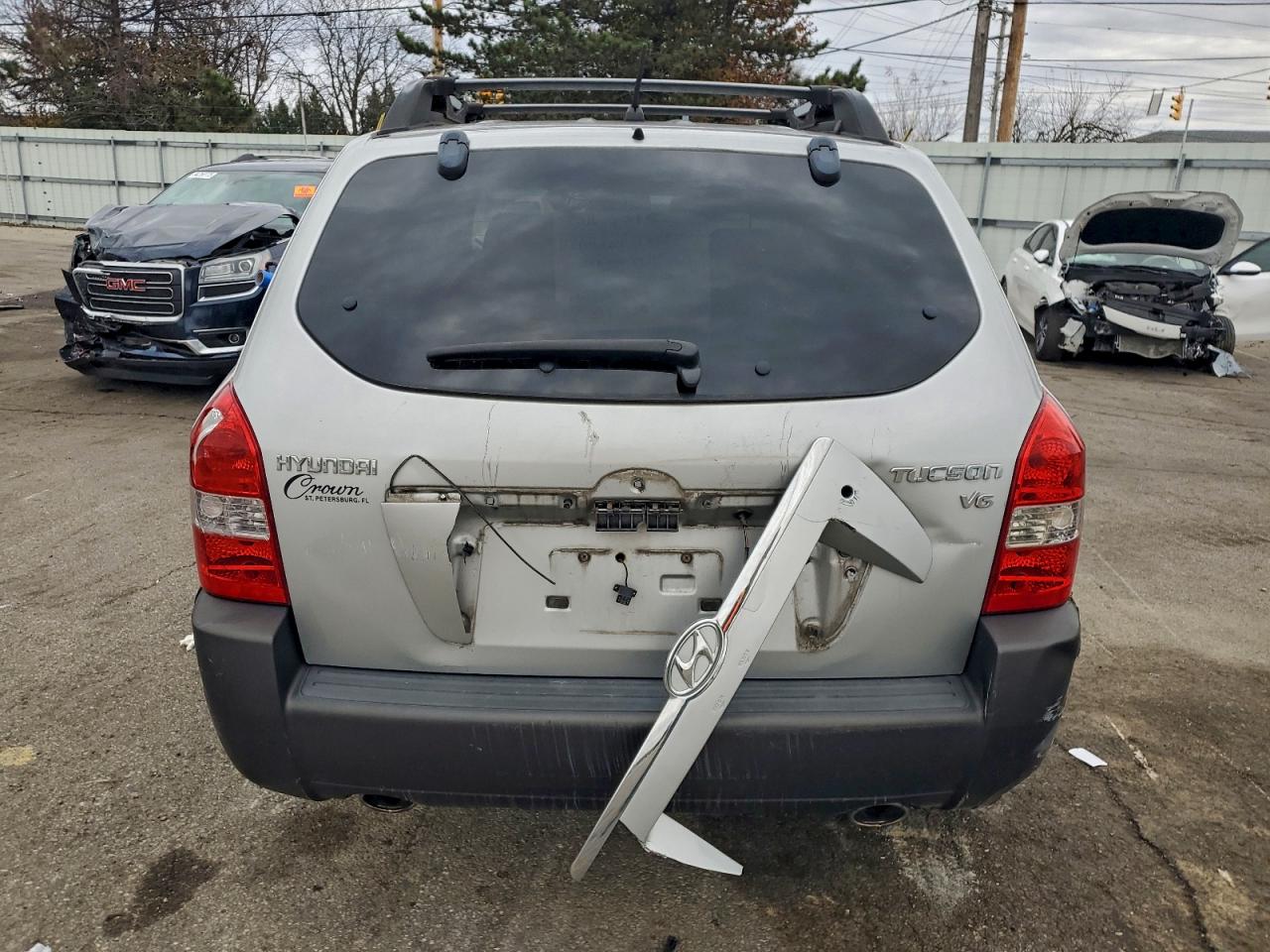 2007 Hyundai Tucson Se VIN: KM8JN12D07U670786 Lot: 94045455