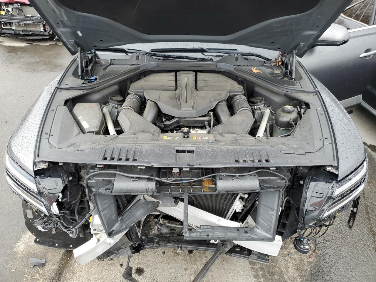 2022 Genesis Gv80 Base VIN: KMUHCESCXNU093816 Lot: 92225495