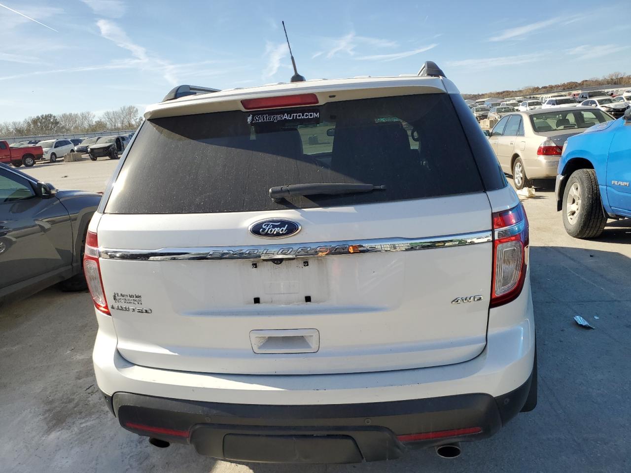 2012 Ford Explorer Limited VIN: 1FMHK8F86CGA25307 Lot: 91710565
