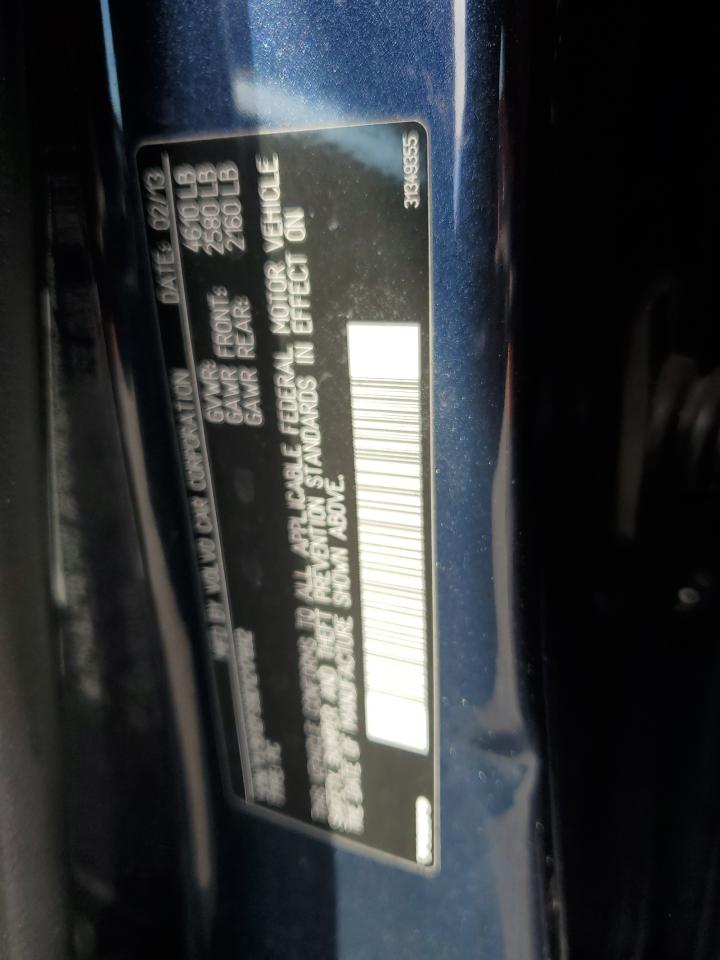 2013 Volvo S60 T5 VIN: YV1612FS9D1217892 Lot: 92730235